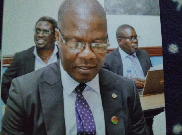 Dr. Zizwa Msukuma at a policy or governance event — engaged in the institutional work that underpins his reform agenda